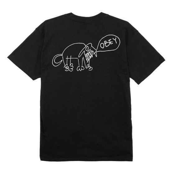 Obey Ανδρική κοντομάνικη μπλούζα Angry Dog Classic T-Shirt